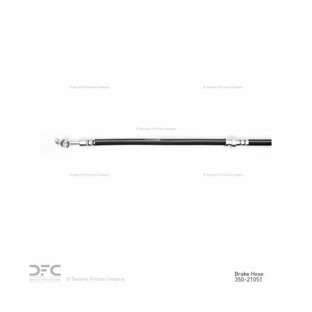 Dynamic Friction Co DFC Brake Hose - 350-21051 350-21051